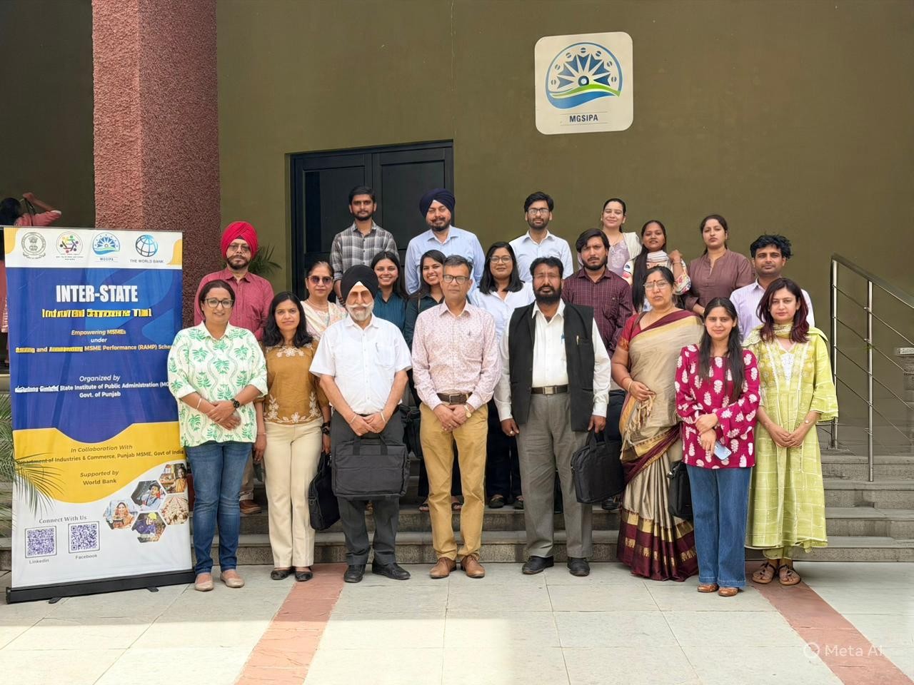 केंद्र सरकार और विश्व बैंक के सहयोग से इंटर स्टेट इंडस्ट्रियल एक्सपोजर विजिट का आयोजन रैम्प योजना